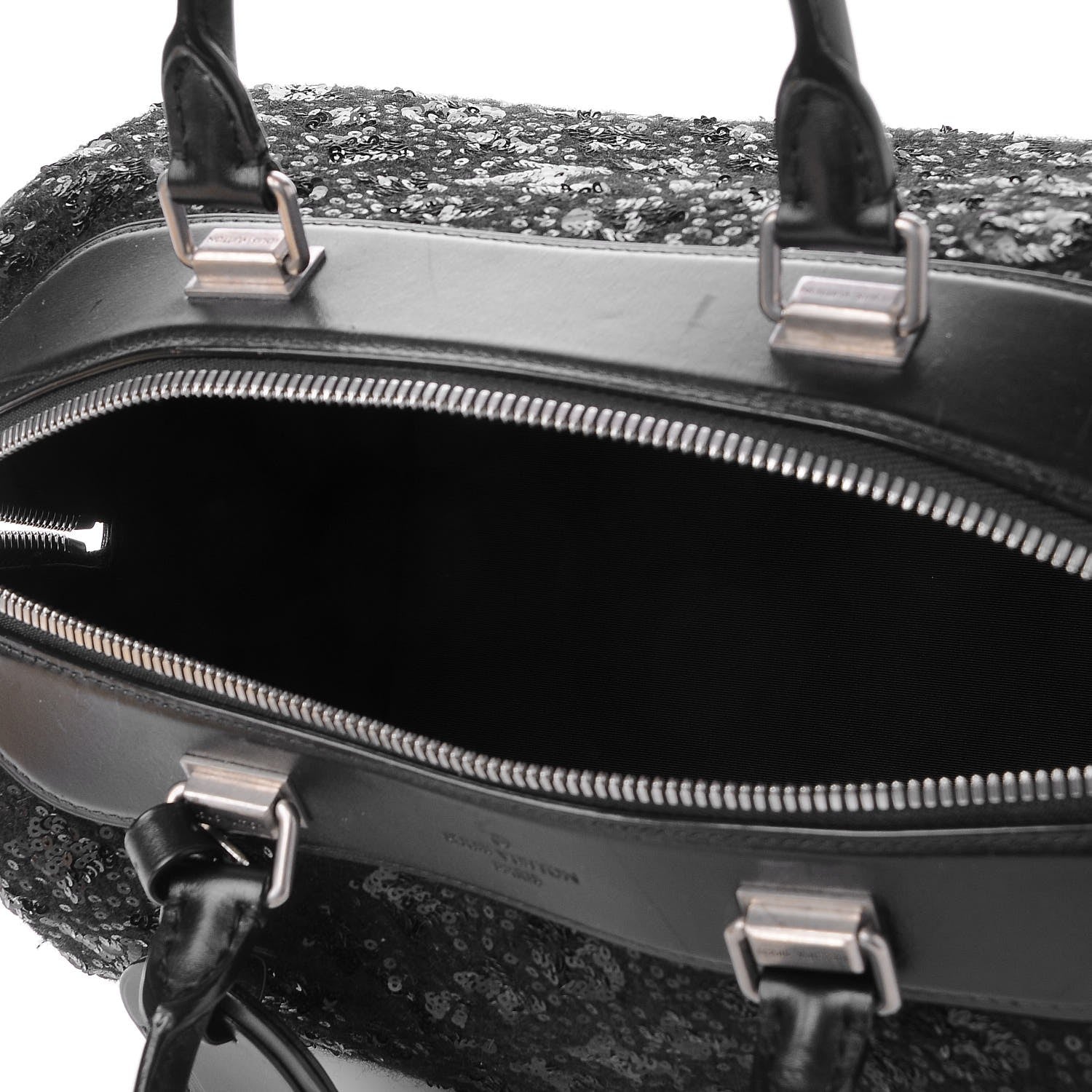 Louis Vuitton Sequin Monogram Sunshine Express Speedy Black 5 of 7