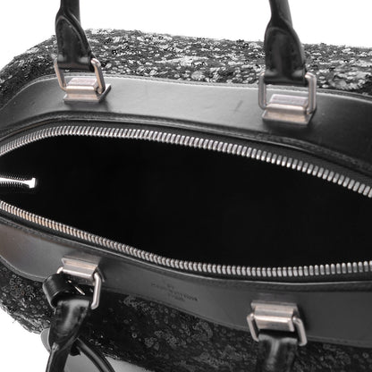 Louis Vuitton Sequin Monogram Sunshine Express Speedy Black 5 of 7