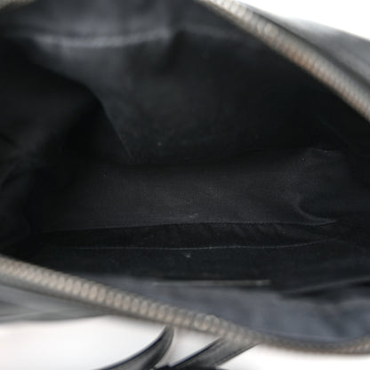 Saint Laurent Calfskin Matelasse Monogram Monochrome Lou Camera Bag Black 5 of 10