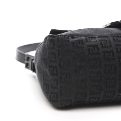 Fendi Zucchino Mama Baguette Black 7 of 9