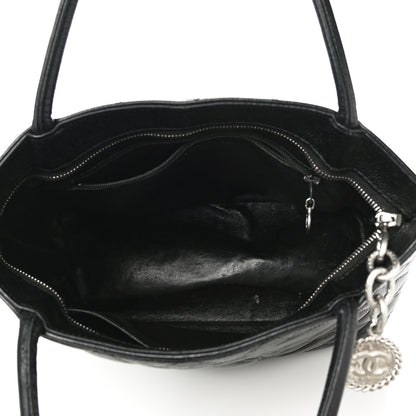 Chanel Caviar Quilted Medallion Tote Black 5 of 16