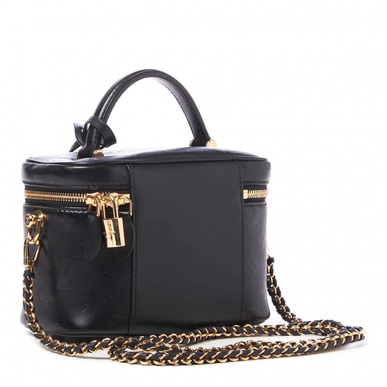 Louis Vuitton Monogram Ink Vanity PM Black 2 of 7