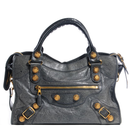 Balenciaga Agneau Giant 21 Gold Hardware City Anthracite 1 of 12