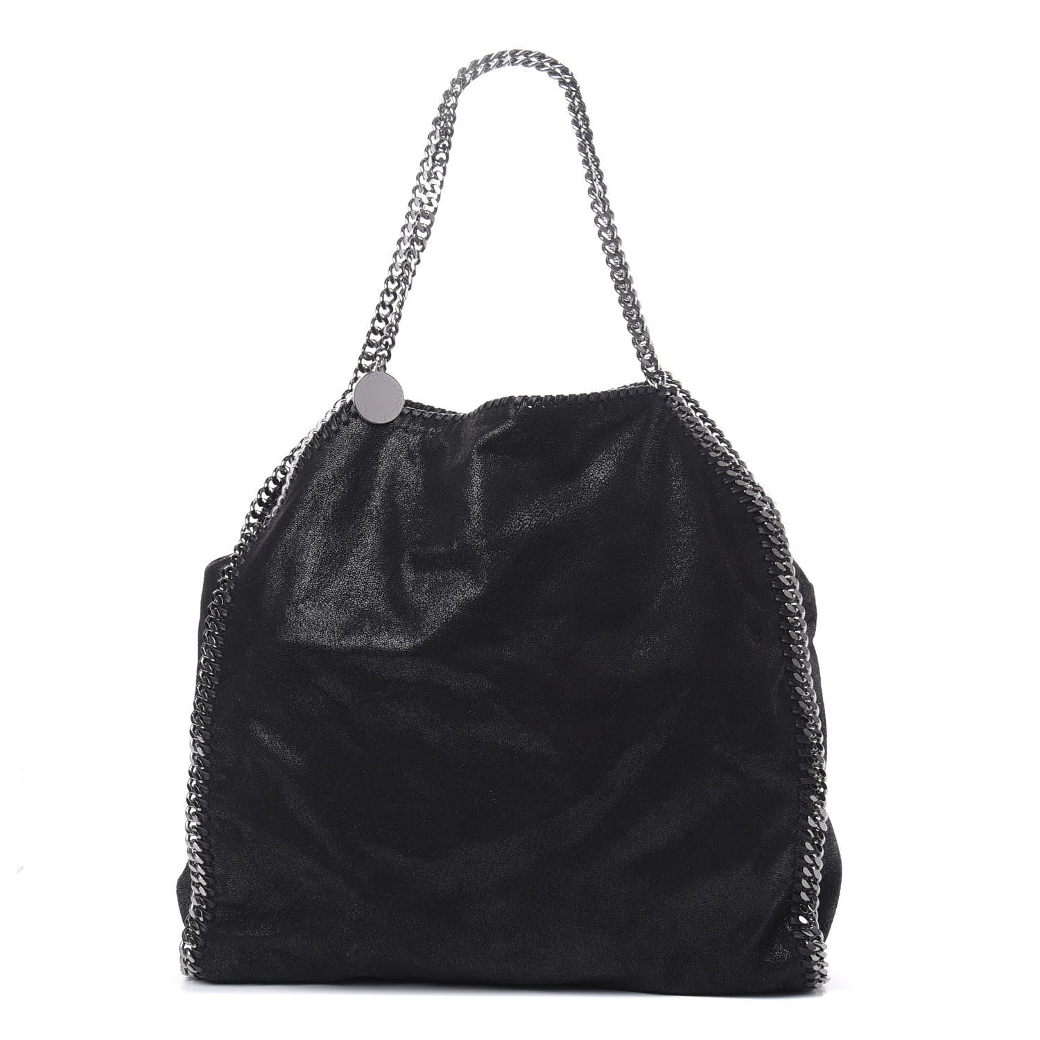 Stella McCartney Shaggy Deer Big Falabella Tote Black 1 of 10