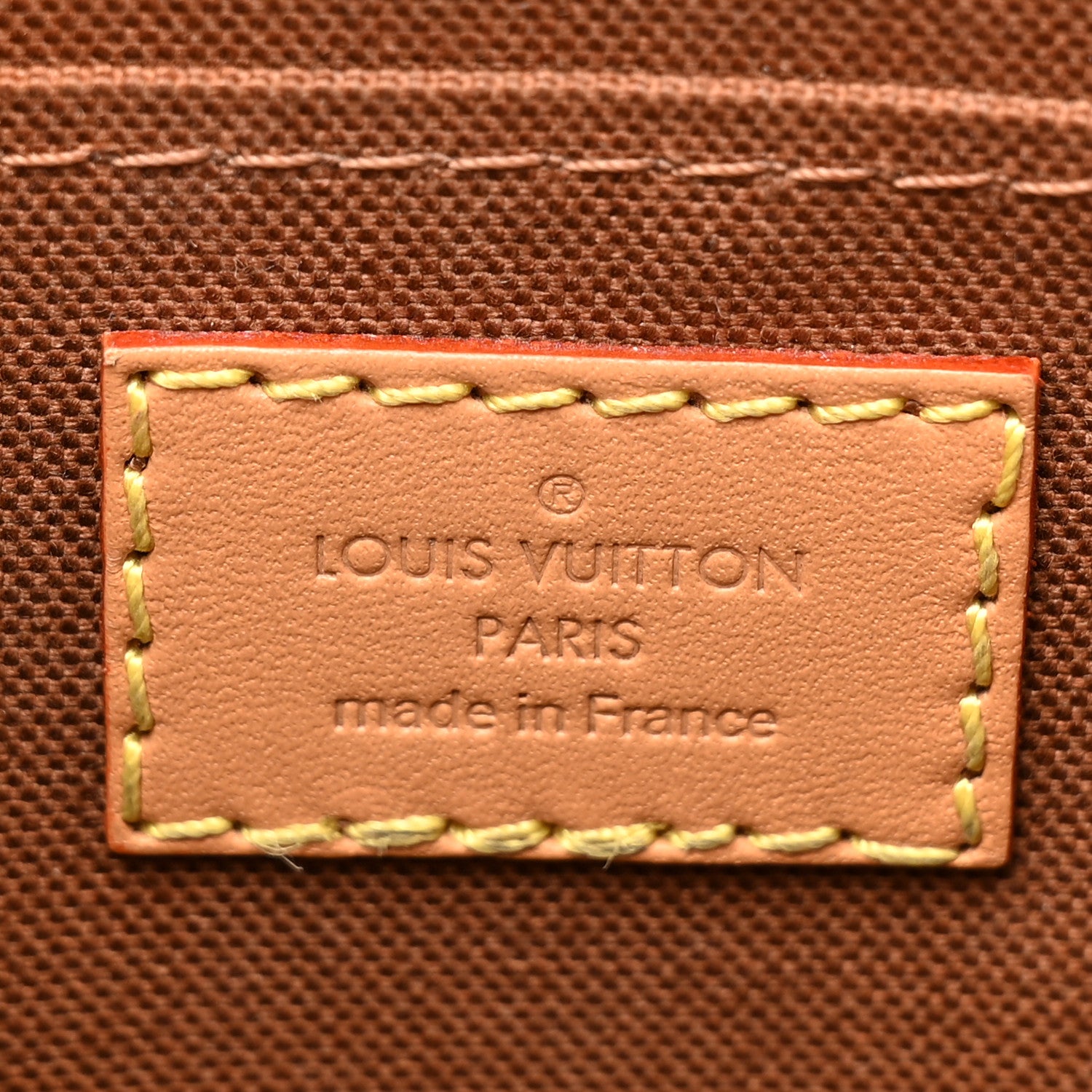 Louis Vuitton Monogram Petit Sac Plat 6 of 9