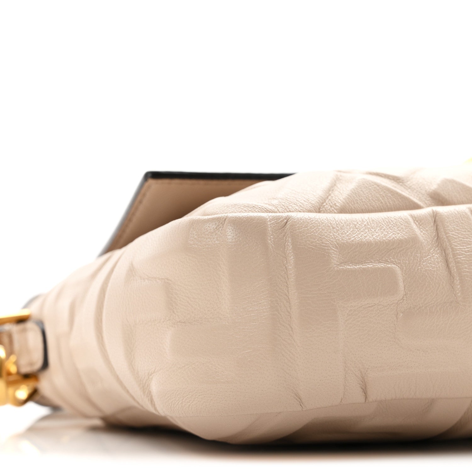 Fendi Nappa FF 1974 Embossed Baguette Camelia 9 of 10