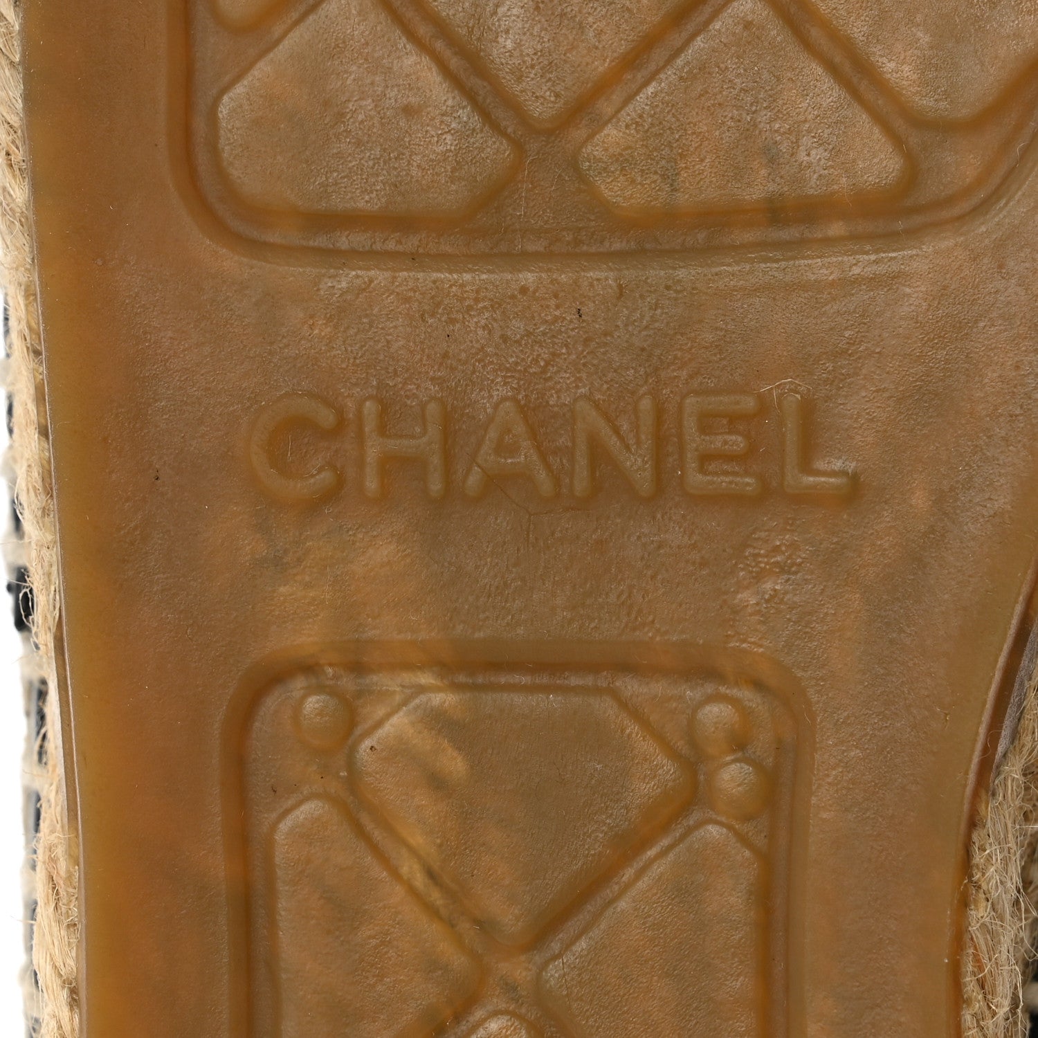 Chanel Lambskin CC Espadrilles 38 Black 8 of 10