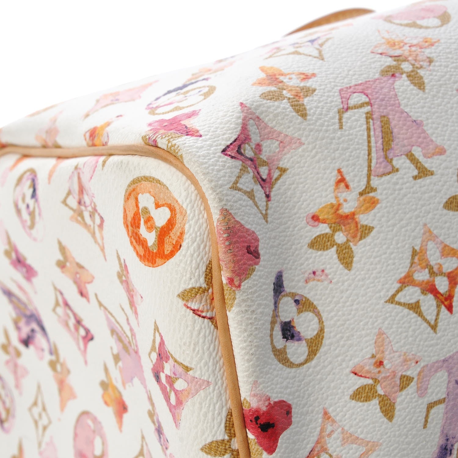 Louis Vuitton Watercolor Aquarelle Speedy 35 White 10 of 11