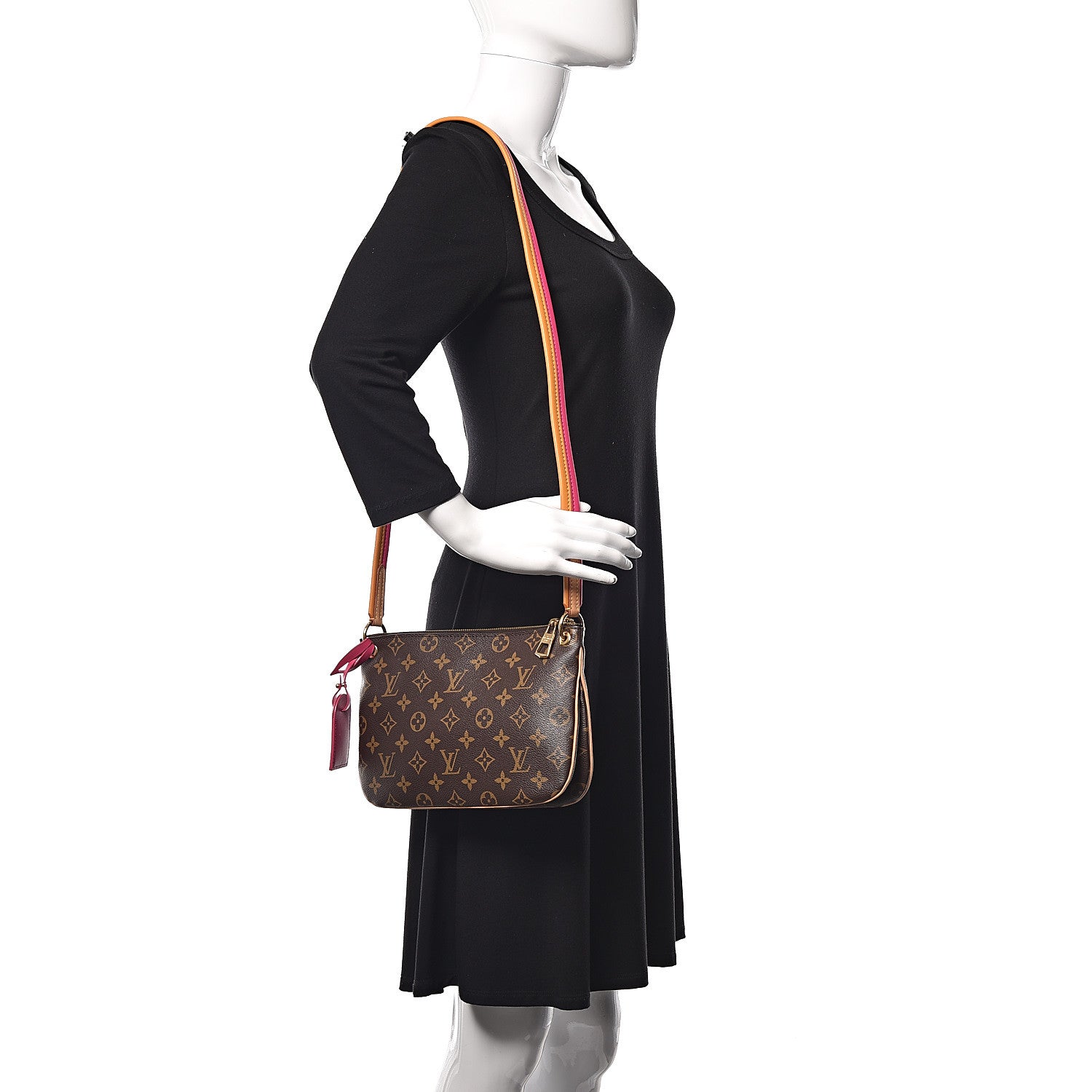 Louis Vuitton Monogram Lorette Hot Pink 2 of 9
