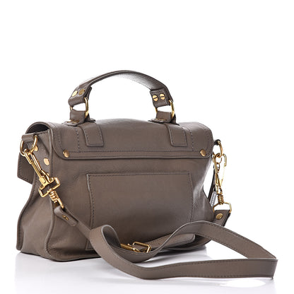 Proenza Schouler Lambskin Tiny PS1 Satchel Smoke 3 of 10