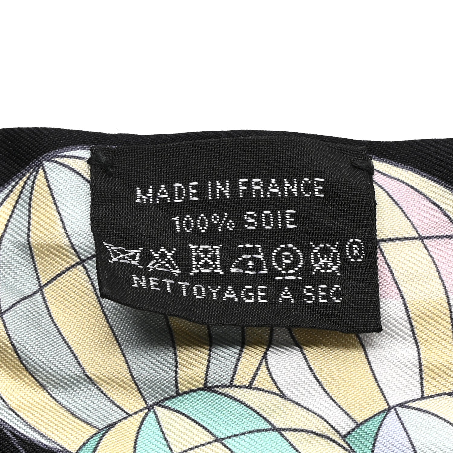 Hermes Silk Les Folies Du Ciel Twilly Black Jaune Soufre Multicolor 3 of 4