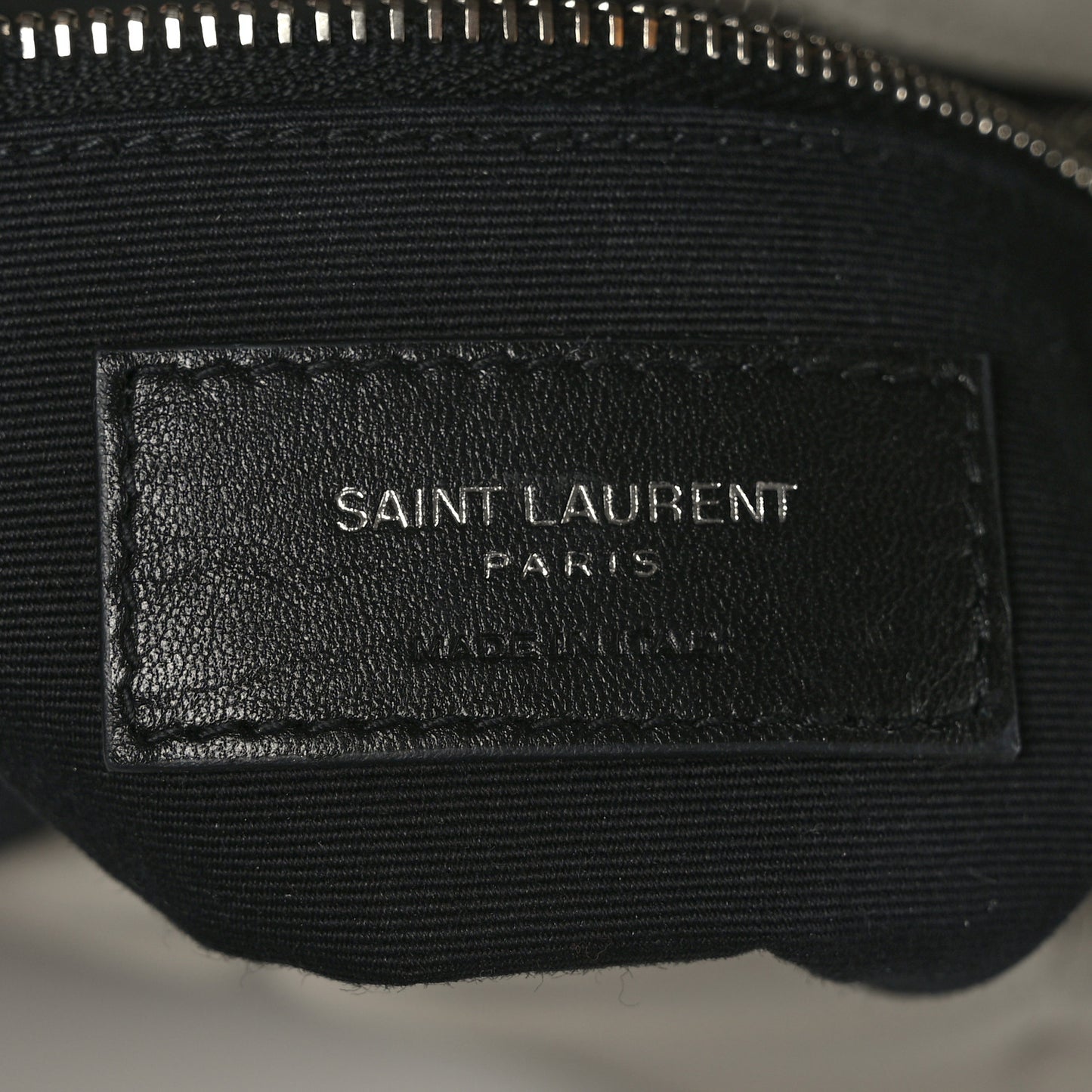 Lambskin Quilted Toy Loulou Puffer Monogram Chain Satchel Crema Soft