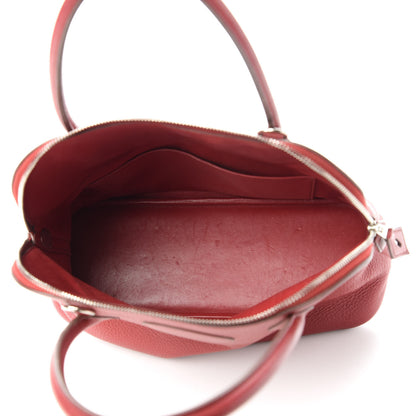 Hermes Taurillon Clemence Bolide 31 Rouge Casaque 5 of 11