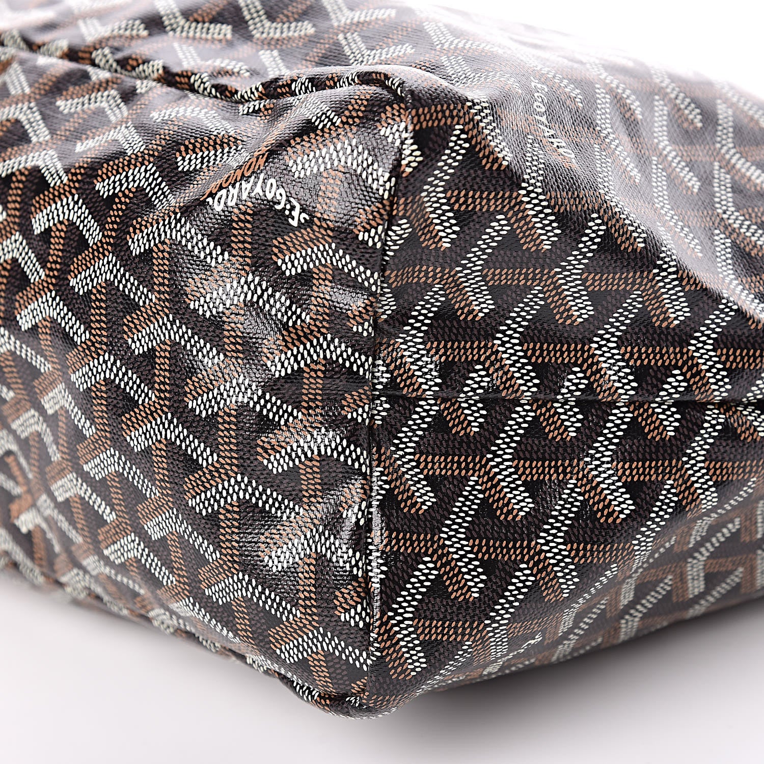 Goyard Goyardine Saint Louis PM Black Gold 7 of 13