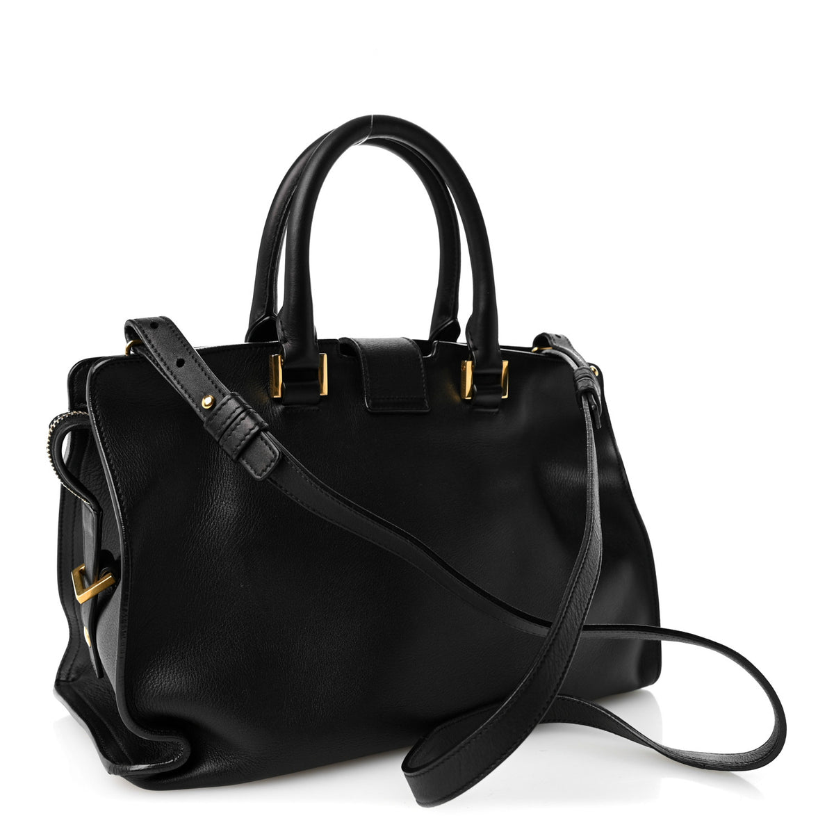 Saint Laurent Calfskin Small Classic Y Cabas Black 3 of 10