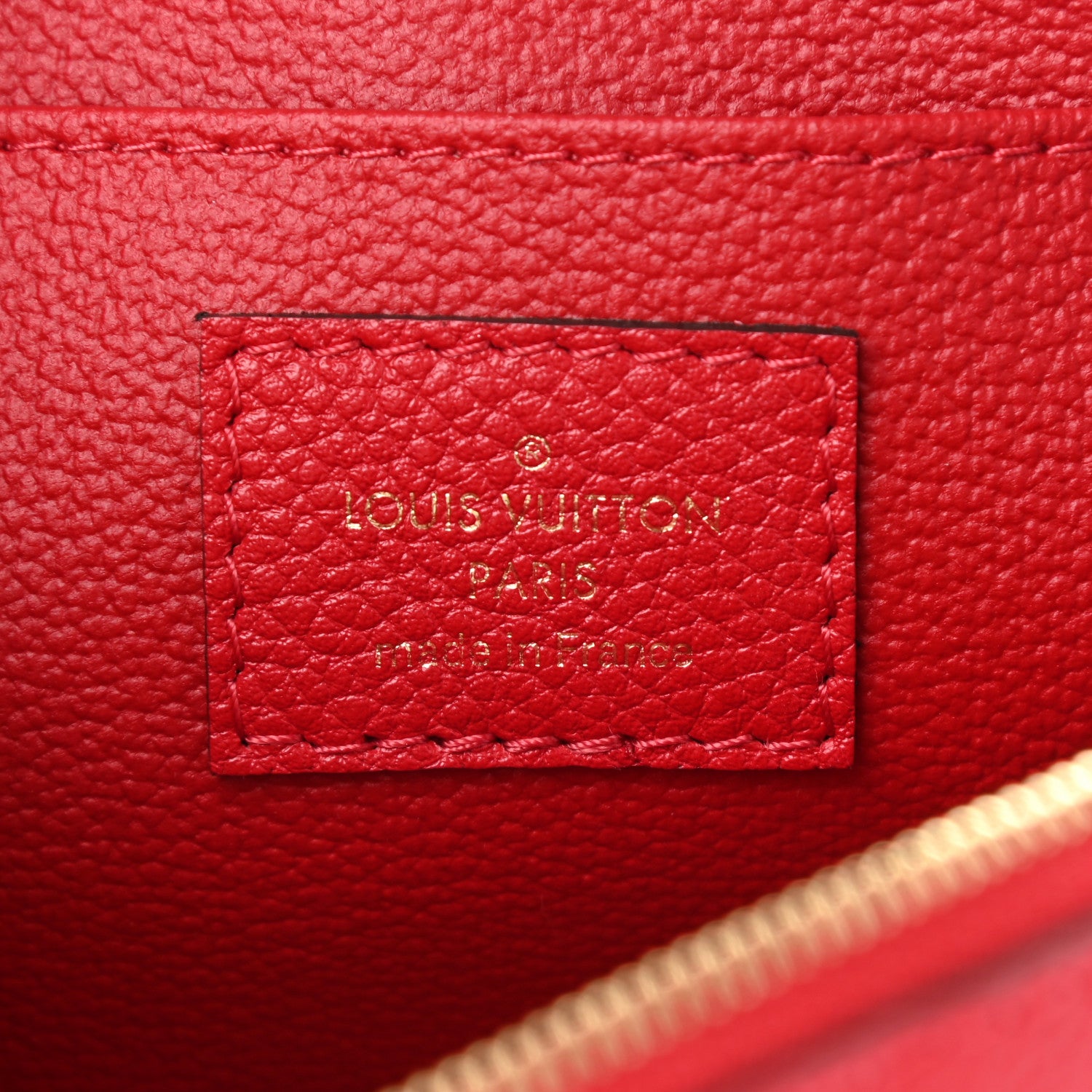 Louis Vuitton Empreinte Cosmetic Pouch Scarlet 6 of 7
