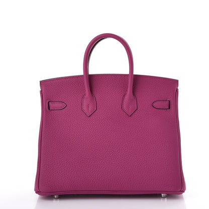 Hermes Togo Birkin 25 Rose Pourpre 5 of 37