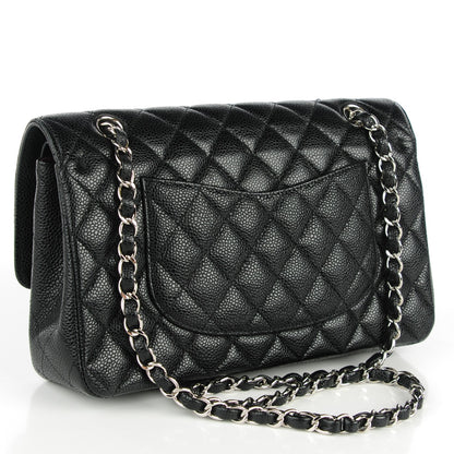 Chanel Caviar Quilted Medium Double Flap Black 3 of 8