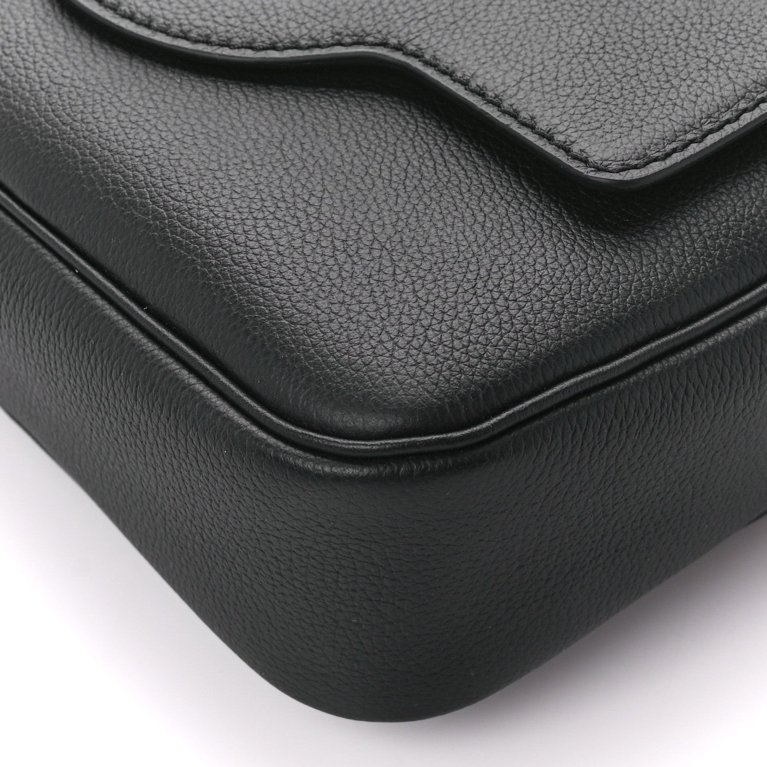 Versace Grained Calfskin Medusa Camera Bag Black 13 of 13