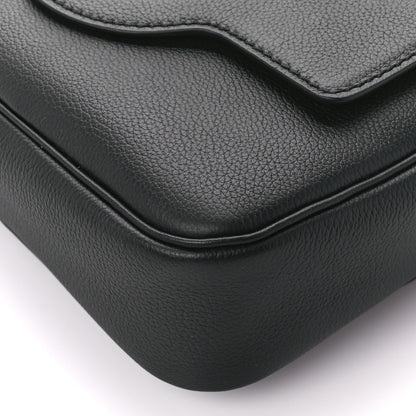 Versace Grained Calfskin Medusa Camera Bag Black 13 of 13