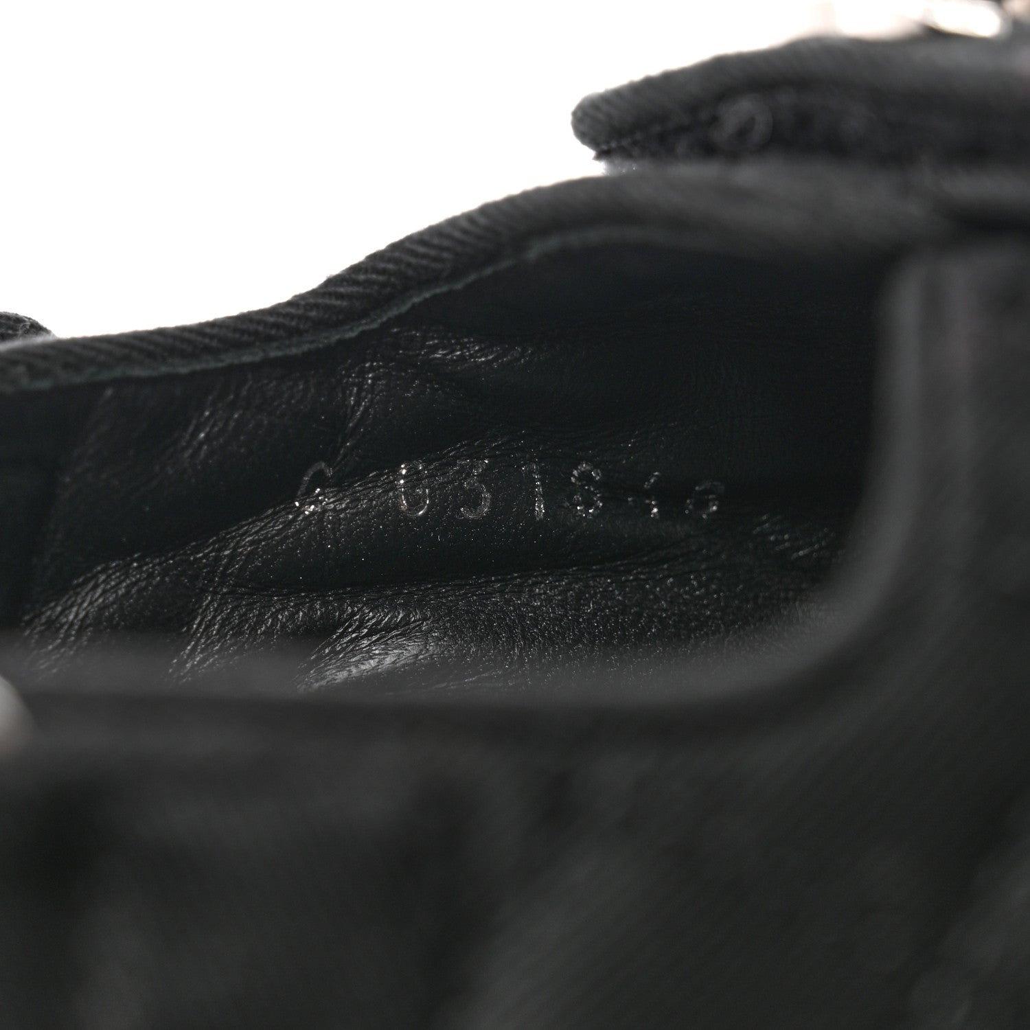 Chanel Mixed Fibers Velcro Dad Sandals 38 Black 6 of 8