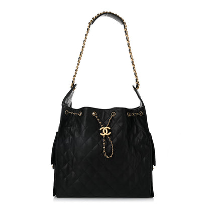 Chanel Caviar Quilted Medium Chanel 25 Handbag Black 1 of 11