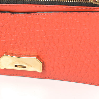 Burberry Signature Grain Small Madison Chain Clutch Orange 14 of 17