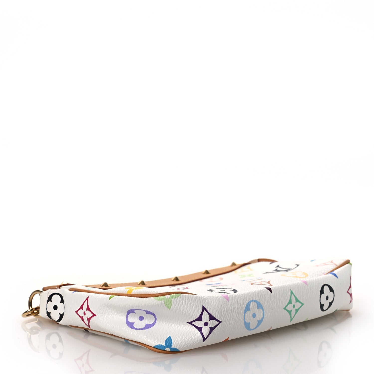 Louis Vuitton Monogram Multicolor Pochette Accessories White 4 of 11