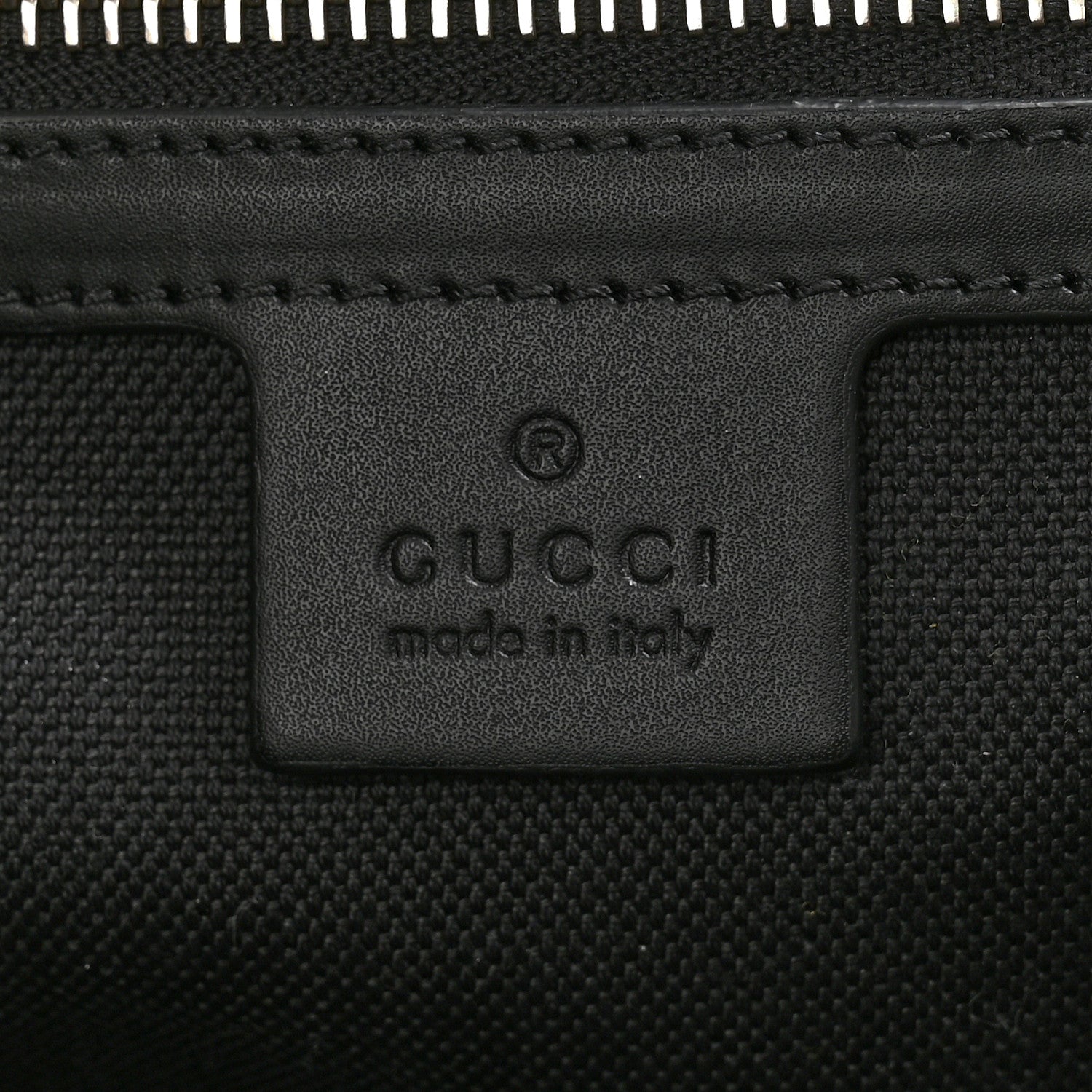 Gucci Soft GG Supreme Monogram Appia Calfskin Web Large Carry On Duffle Bag Black Grey 5 of 16