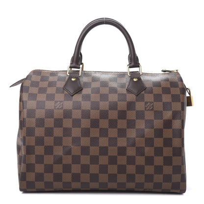 Louis Vuitton Damier Ebene Speedy 30 1 of 8