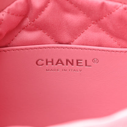 Chanel Shiny Calfskin Quilted Mini Chanel 22 Pink 6 of 11