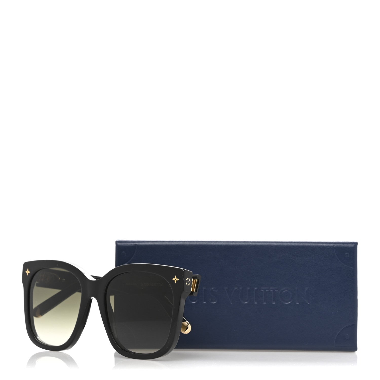 Louis Vuitton Acetate My Monogram Cat Eye Sunglasses Z1729E Black 8 of 8