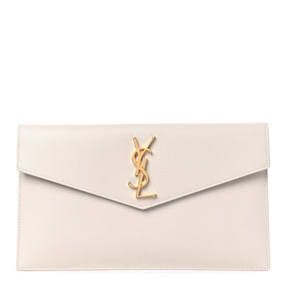 Saint Laurent Grain De Poudre Uptown Pouch Crema Soft 1 of 8