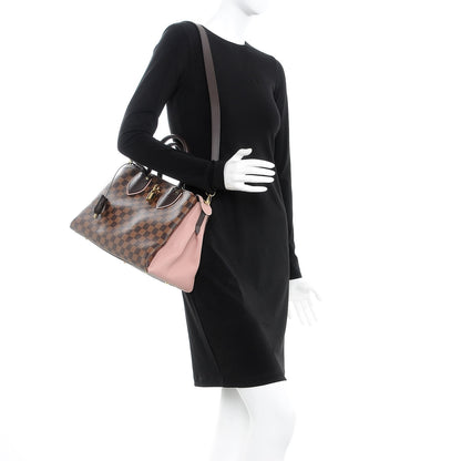 Louis Vuitton Cuir Taurillon Damier Ebene Normandy Magnolia 3 of 13