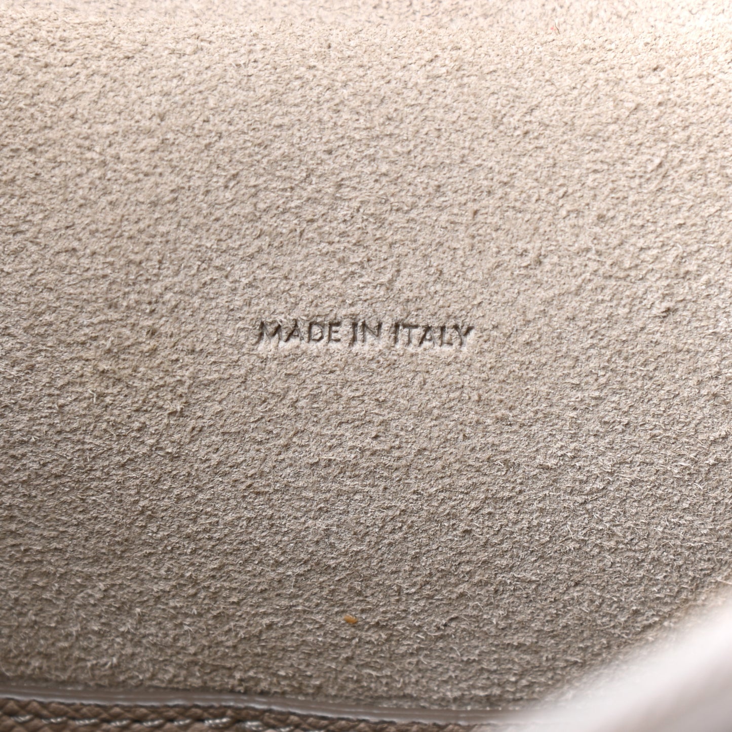 Grained Calfskin Mini Belt Bag Light Taupe