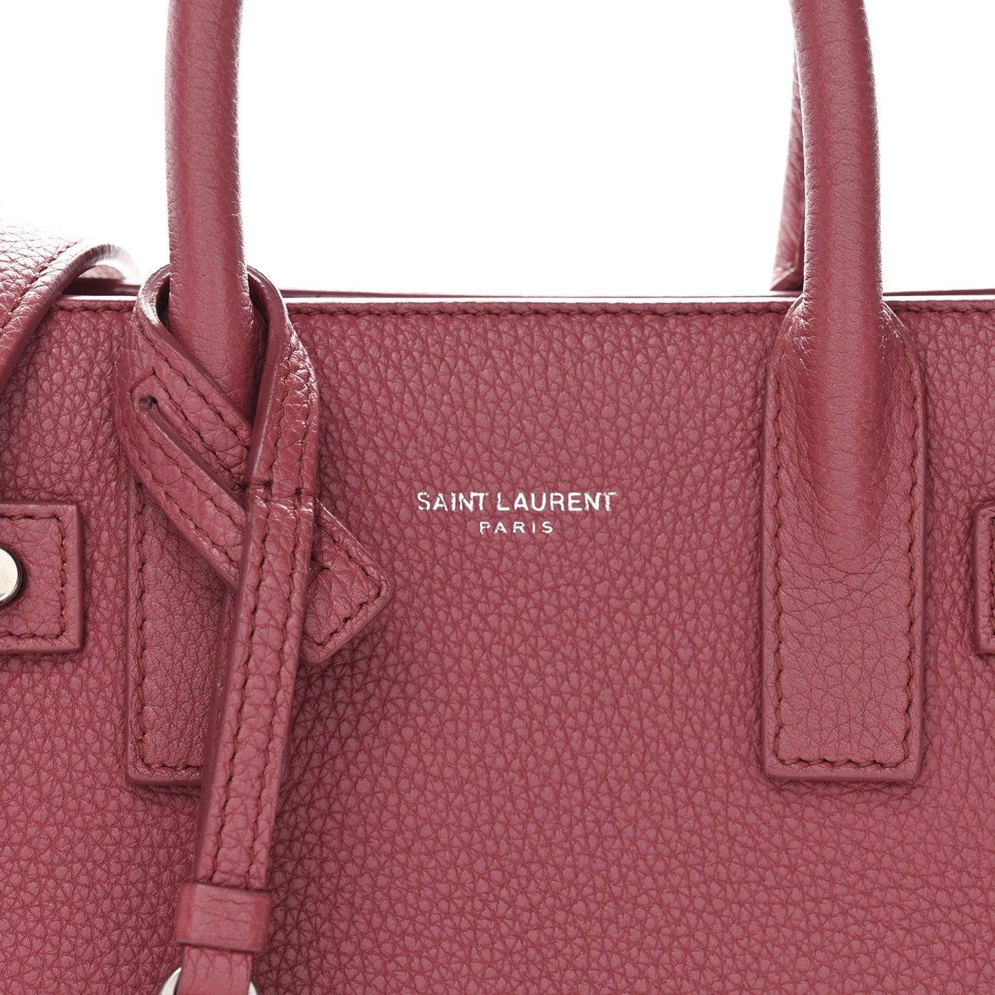 Grained Calfskin Nano Sac De Jour Souple Mystic Rose
