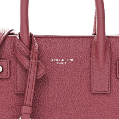 Saint Laurent Grained Calfskin Nano Sac De Jour Souple Mystic Rose 8 of 13