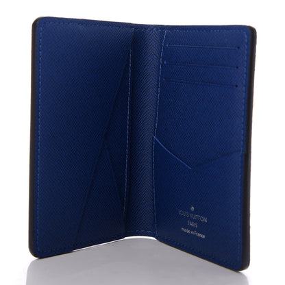Louis Vuitton Taigarama Pocket Organizer NM Cobalt 5 of 7