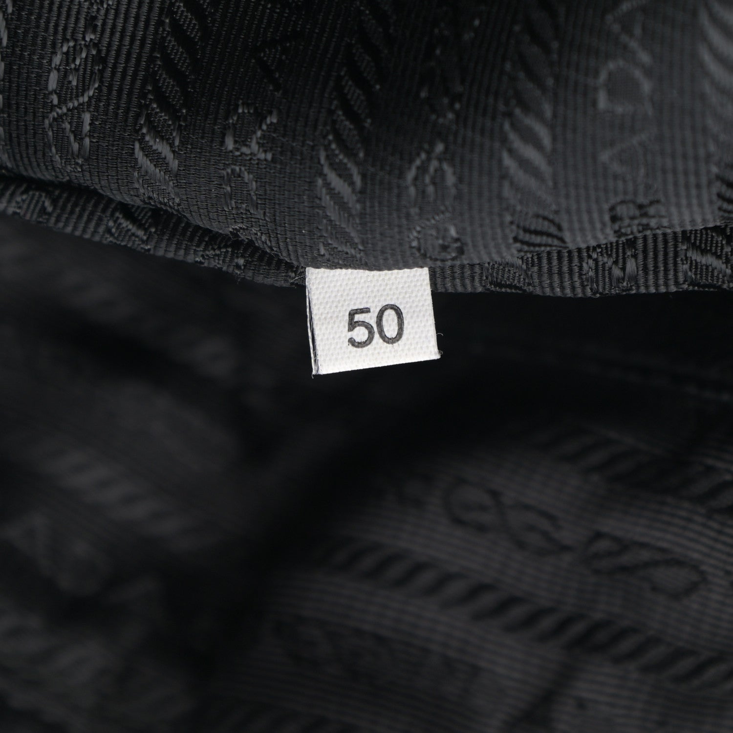 Prada Nappa Gaufre Messenger Tote Black 7 of 18
