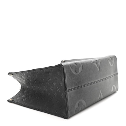 Louis Vuitton Empreinte Monogram Giant Onthego GM Black 4 of 11