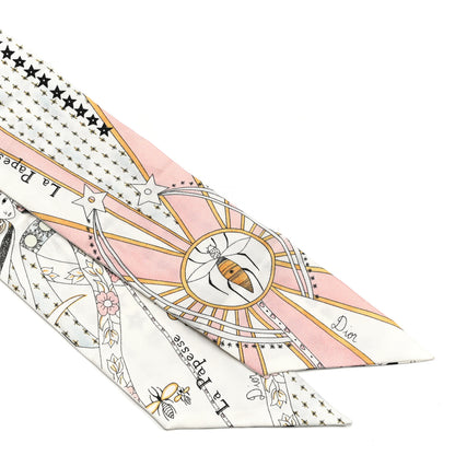Christian Dior Silk High Priestess Tarot Mitzah Scarf Off White 2 of 3