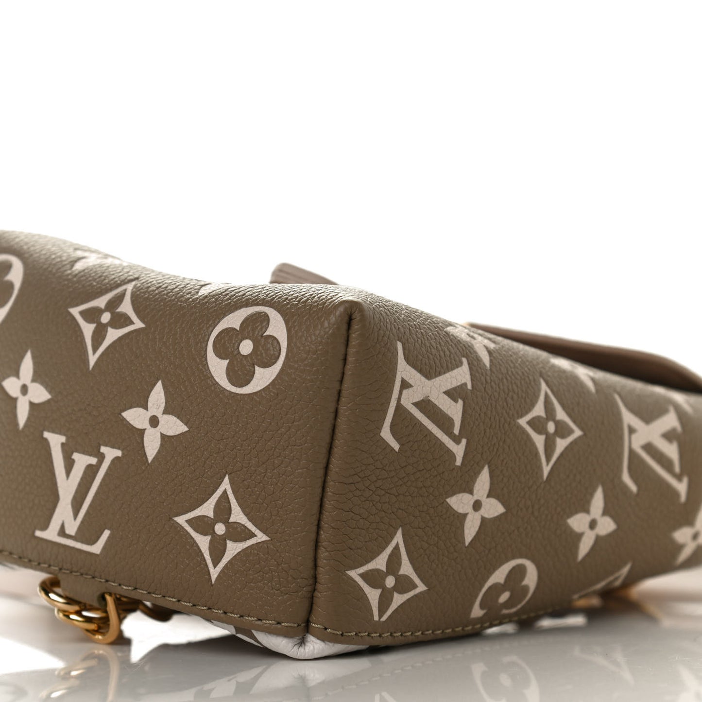 Empreinte Monogram Spring In The City Tiny Backpack Kaki Beige Cream