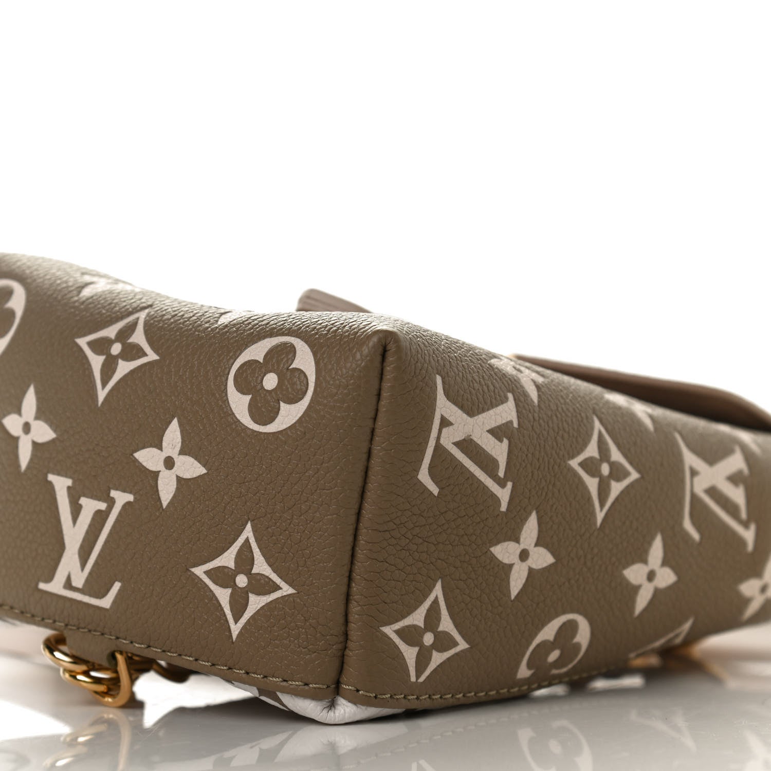 Louis Vuitton Empreinte Monogram Spring In The City Tiny Backpack Kaki Beige Cream 9 of 11