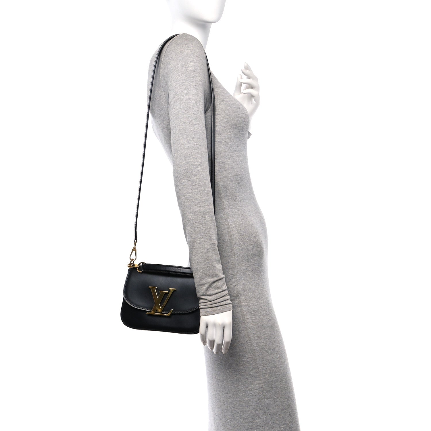 Louis Vuitton Box Calfskin Vivienne LV Black 2 of 10