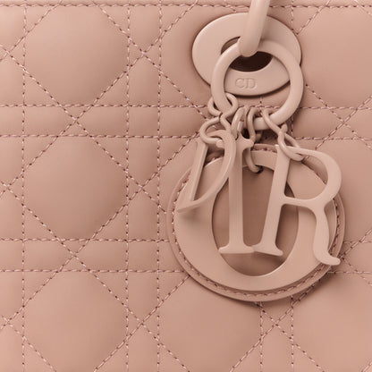 Christian Dior Ultra Matte Calfskin Cannage Small My ABCDior Lady Dior Beige 8 of 11