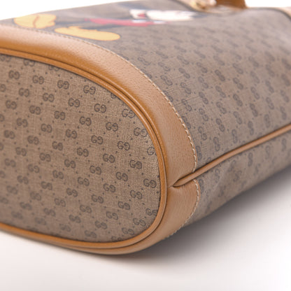 Gucci X DISNEY Mini Vintage GG Supreme Monogram Bucket Bag Beige Vintage Sun Oil 10 of 11