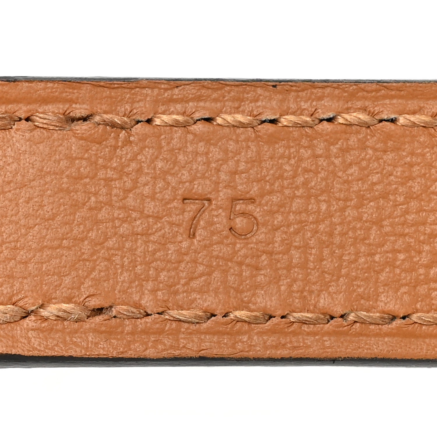 Hermes Epsom 15mm Pop H Belt 75 Craie 5 of 5
