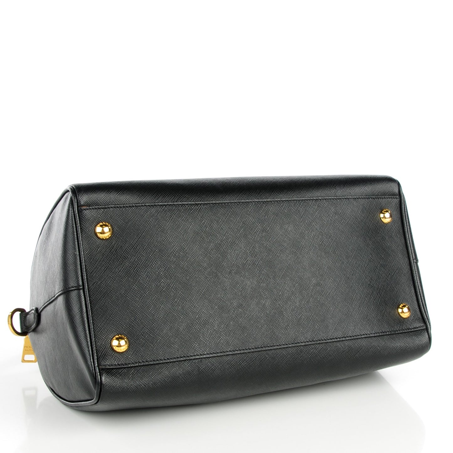 Saffiano Lux Bowler Black