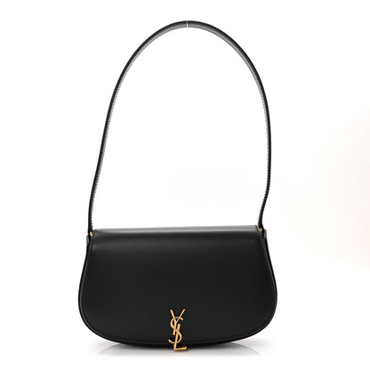Saint Laurent Box Calfskin Mini Voltaire Shoulder Bag Black 1 of 11