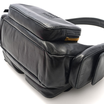 Miu Miu Nappa Multi Pocket Hobo Black 9 of 9